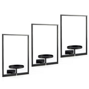 3-Pack Metal Wall Indoor Plant Stand & Frame Hanging Plant Pot Rack