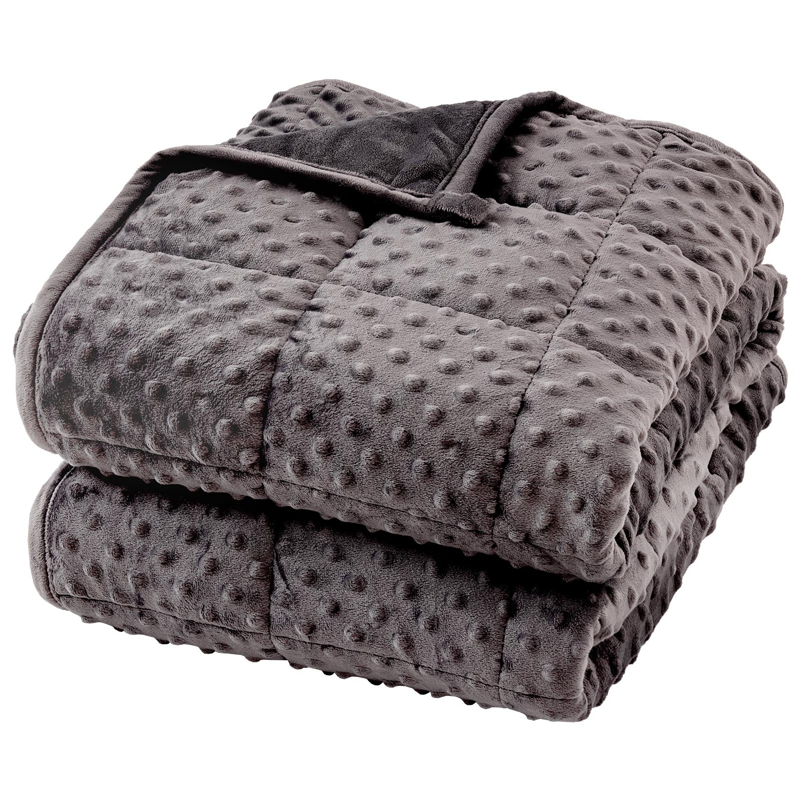 Double-Sided 6.8kg Weighted Blanket Anti Anxiety Gravity Blanket