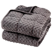 Double-Sided 6.8kg Weighted Blanket Anti Anxiety Gravity Blanket