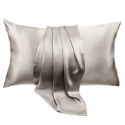 Dark Grey Mulberry Pure Silk Pillowcase - 1Pc