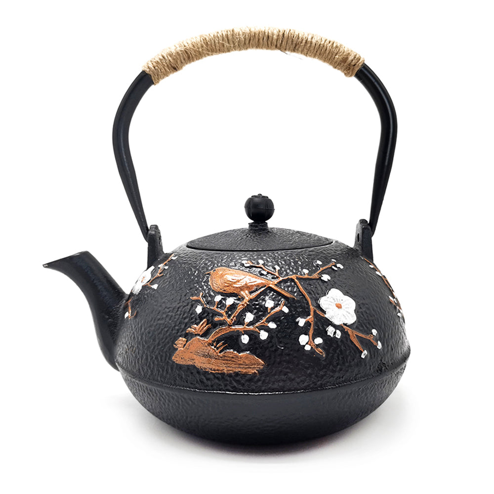Bird Cast Iron Teapot with Infuser 1200ml