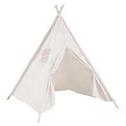 Kids Teepee Tent Cotton Canvas Indoor Playroom Playhouse Nook