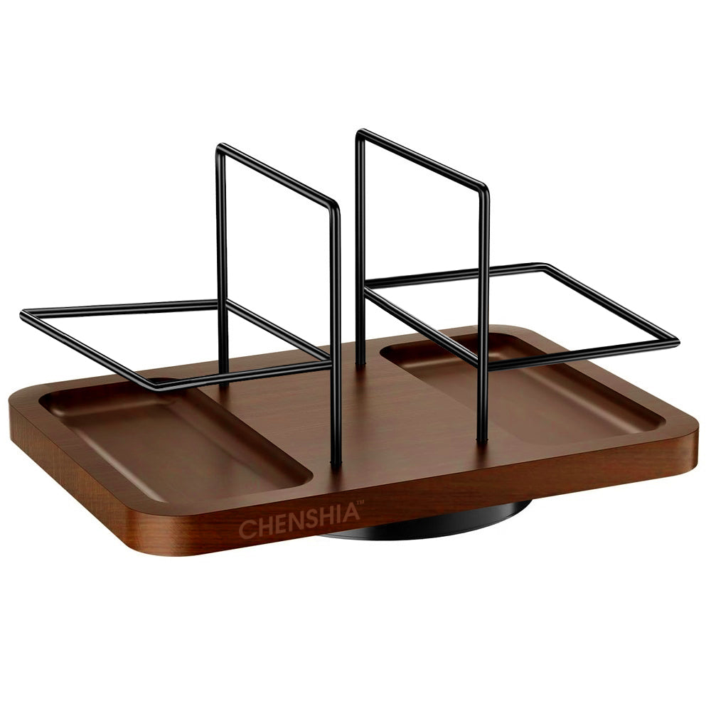 360 Rotating Napkin Holder & Spice Rack Table Organizer