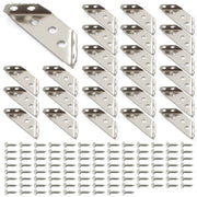 Stainless Steel Heavy Duty Triangular Corner Brackets (4 Pack)