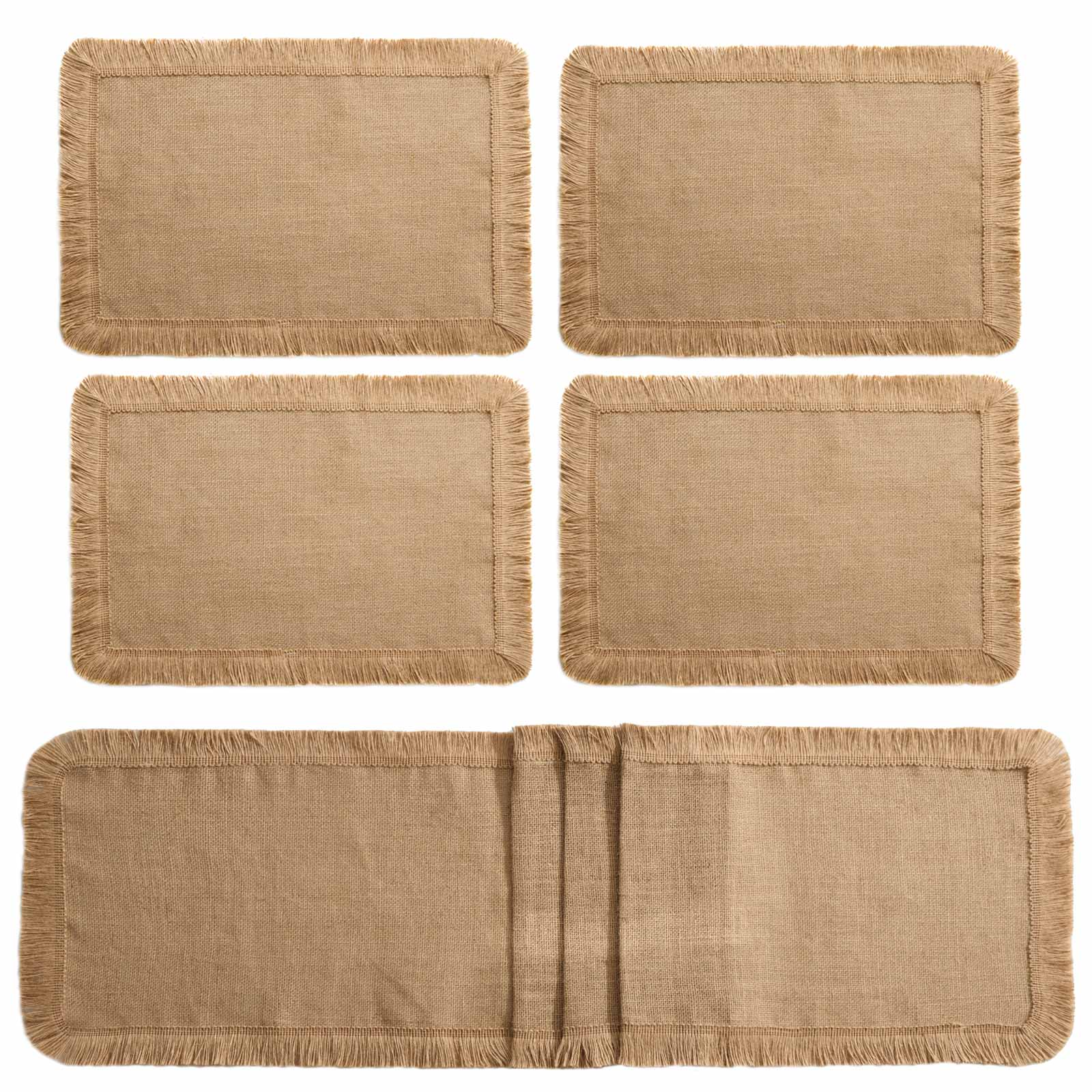 Table Runner and Placemat Dining Mat Set