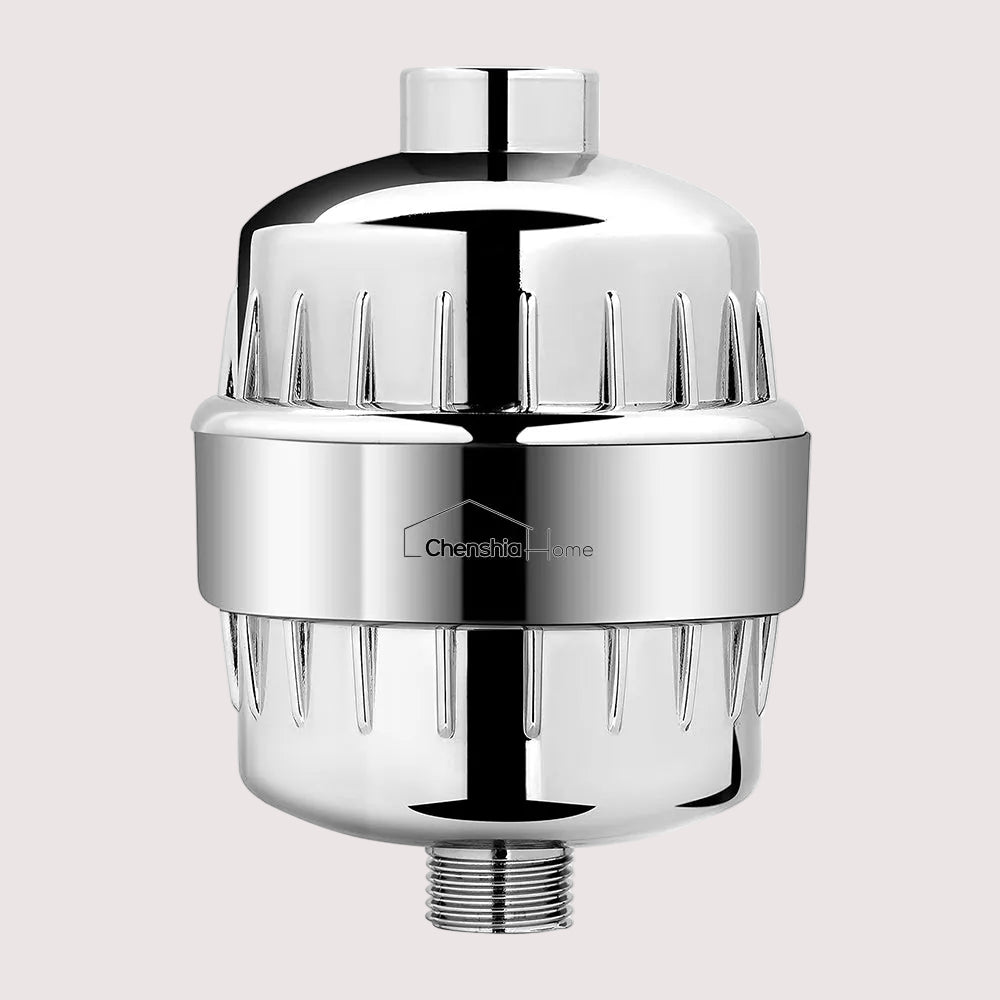 Universal 20 Stage Shower Head & Tap Water Filter | Replaceable Cartridge