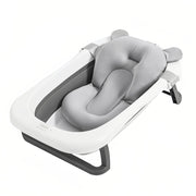 Foldable Portable Baby Bath Set with Cushion