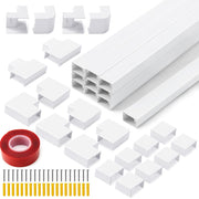 Chenshia 400cm Wire Covers &Cable Management Trunking &Cord Hider set