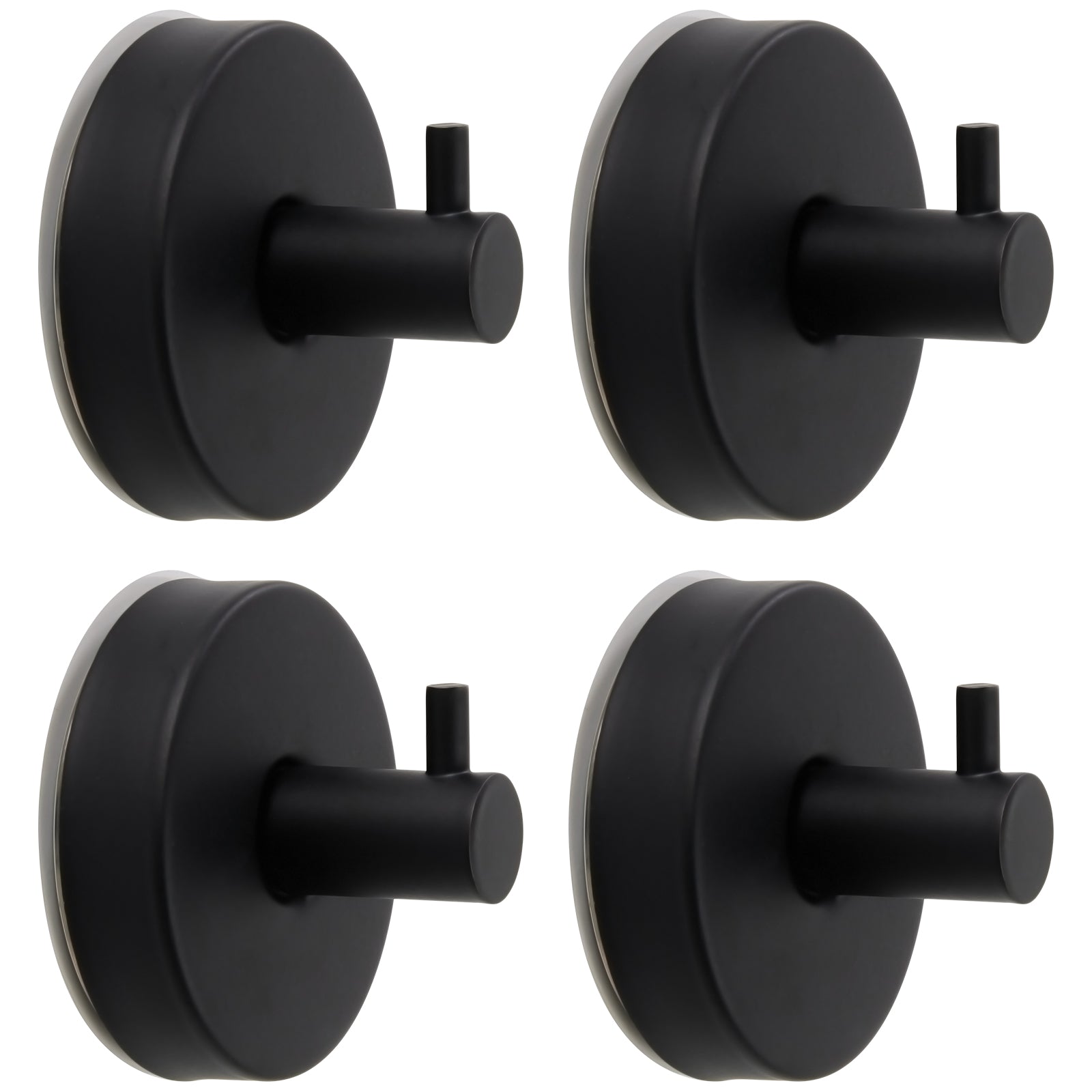 Multifunctional Stainless Steel Vacuum Bath Towel Wall Hook-4pc