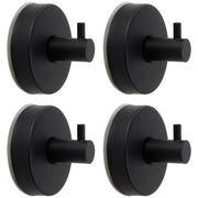 Multifunctional Stainless Steel Vacuum Bath Towel Wall Hook-4pc