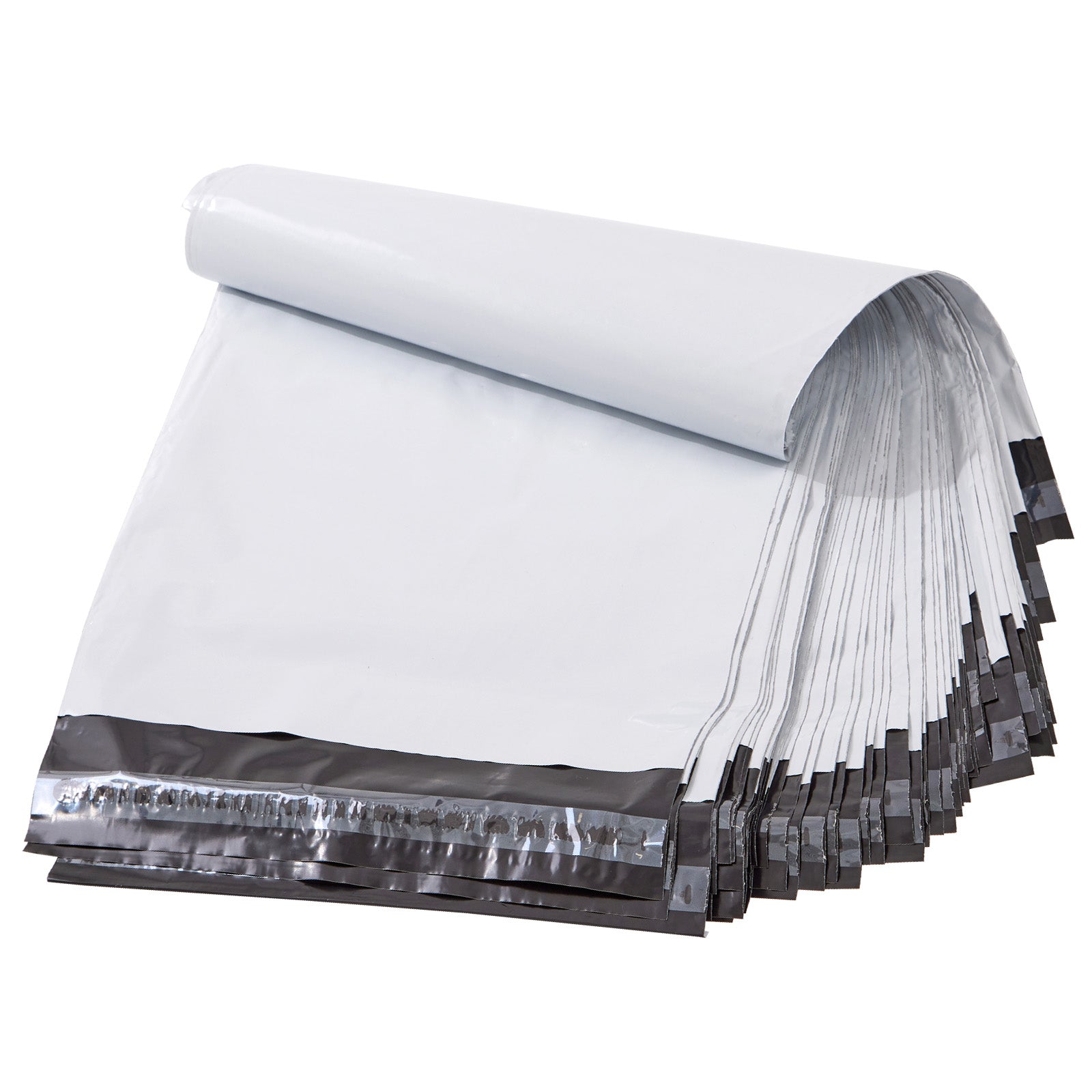 Waterproof PE Postage Courier Bags - 100-Pack