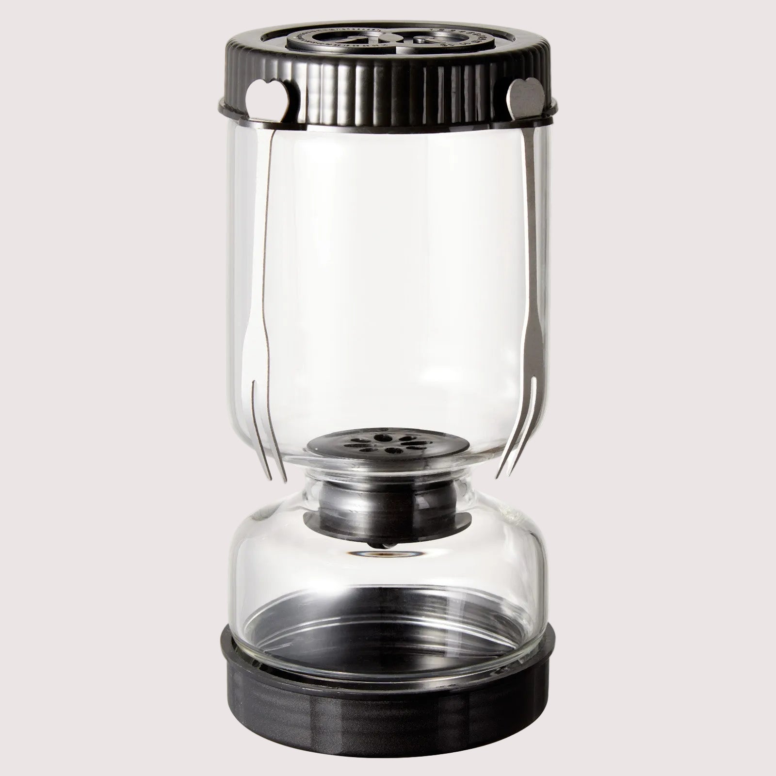 Chenshia 1L Glass Pickle Jar Hourglass Airtight Strainer Fermentation Tool