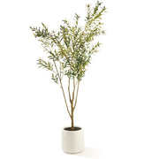 Artificial Olive Tree - Realistic Faux Potted Plant