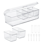 5L Ice Chilled Cocktail Garnish Tray Set