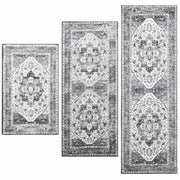 Anti-Slip Washable Kitchen Carpet Floor Mat - 3-Pack