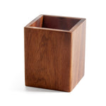 Chenshia Walnut Wood Desk Organizer - Square