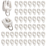 40Pc Curtain Track Pulleys Curtain Rail Wheels