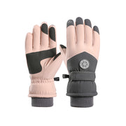 Winter Multipurpose Gloves - Pink & Grey