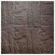 10-Pack 3D Stone-Like Wall Panel Accent Wall Tiles Rock Decor - Black