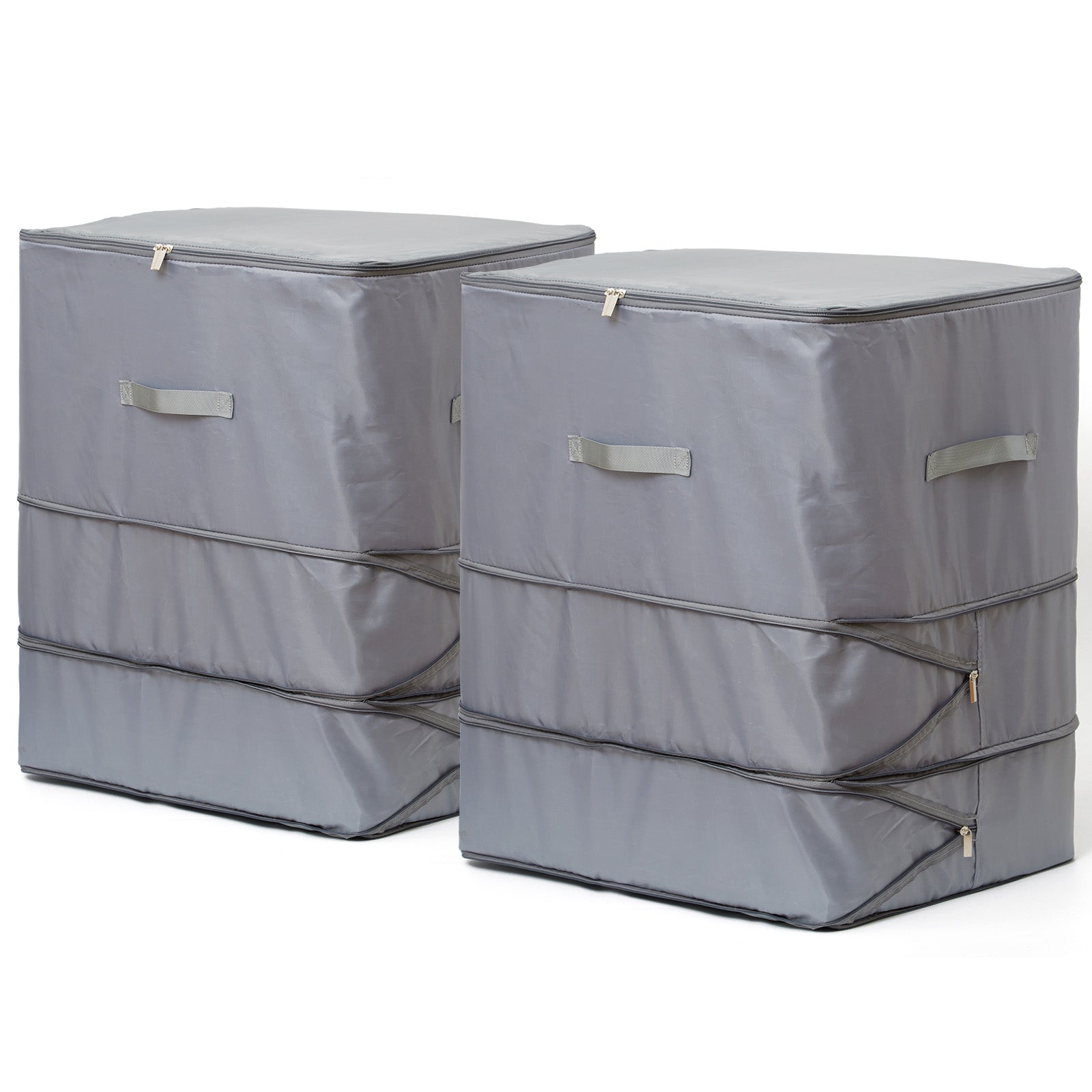 3-Tier Large Capacity Compression Comforter Linen Storage Bag Set
