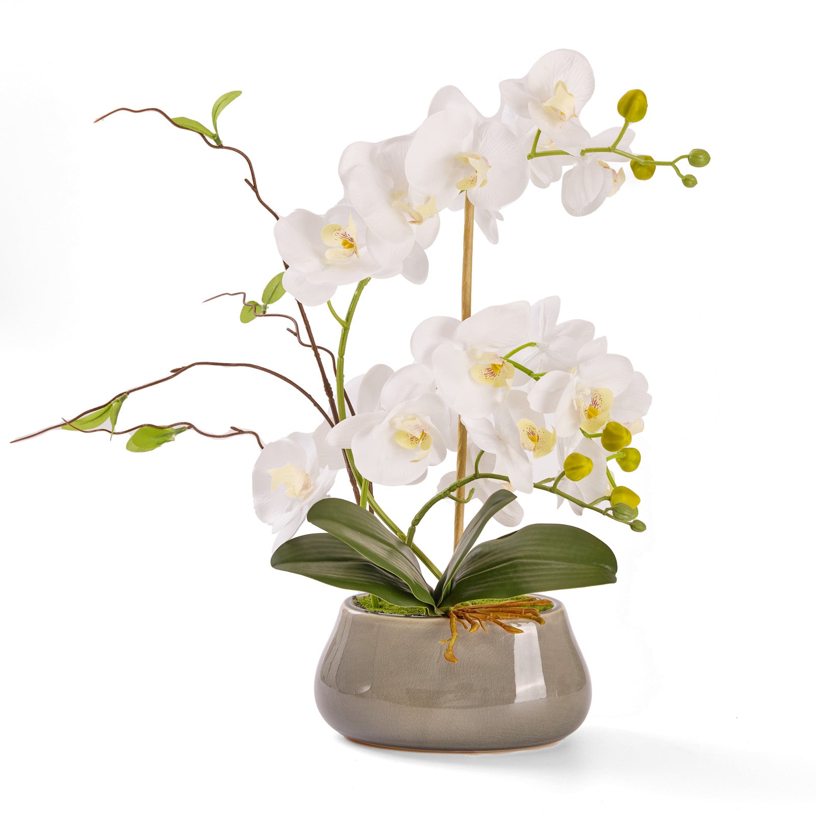 Artificial Orchid Plant Outdoor Pot Plant Decor