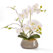 Artificial Orchid Plant Outdoor Pot Plant Decor