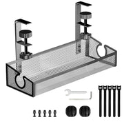 Cable Management Organizer Rack Under Desk Tray Cord Organizer