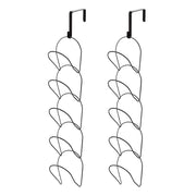 Over-Door Hat & Bag Rack Organiser - 2 Pack