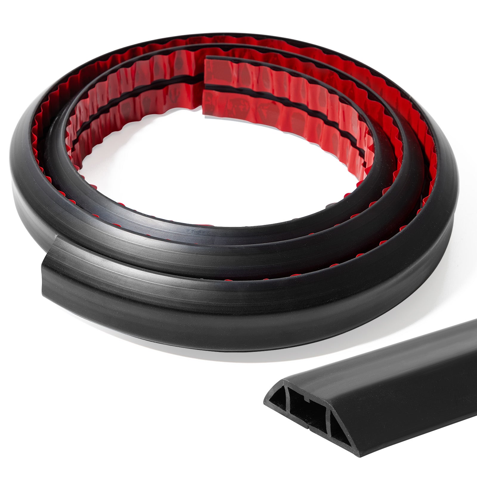 Floor Cable Cover Protector Soft PVC Cord Management Wire Runner