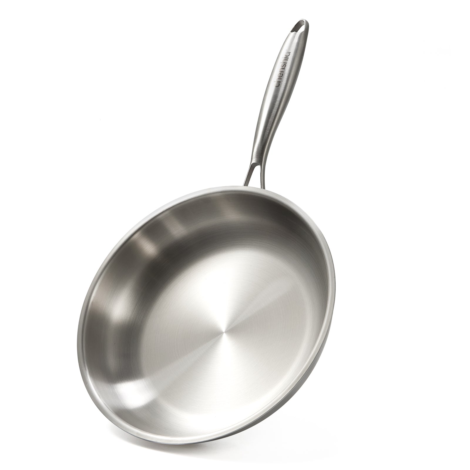 304 Stainless Steel Tri-Ply Frying Pan - 28cm