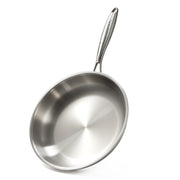 304 Stainless Steel Tri-Ply Frying Pan - 28cm