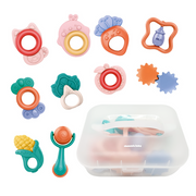 10-Piece Baby Rattle and Teether Set