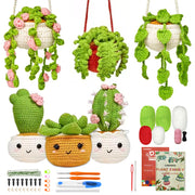 Plant Crochet Starter Kit | 40-Piece All-in-One