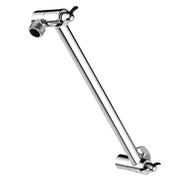 Chenshia Brass Shower Head Extension Arm Adjustable G1/2 Swivel Chrome Pipe