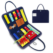 Montessori Busy Board Handbag Toddler Sensory Learning Toy