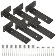 Heavy Duty Floating Shelf Brackets - L-Brace Kit