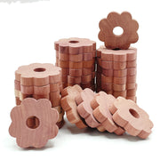 Aromatic Cedar Wood Ring Moth Repellent Kit - 30-Pack