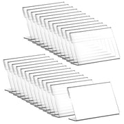 Chenshia 25Pc Mini L-Menu Stands - 6x9cm