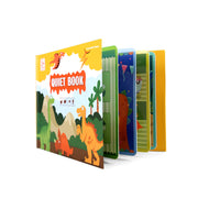 Kids Montessori Picture & Puzzle Sticker Quiet Book - Dinosaur