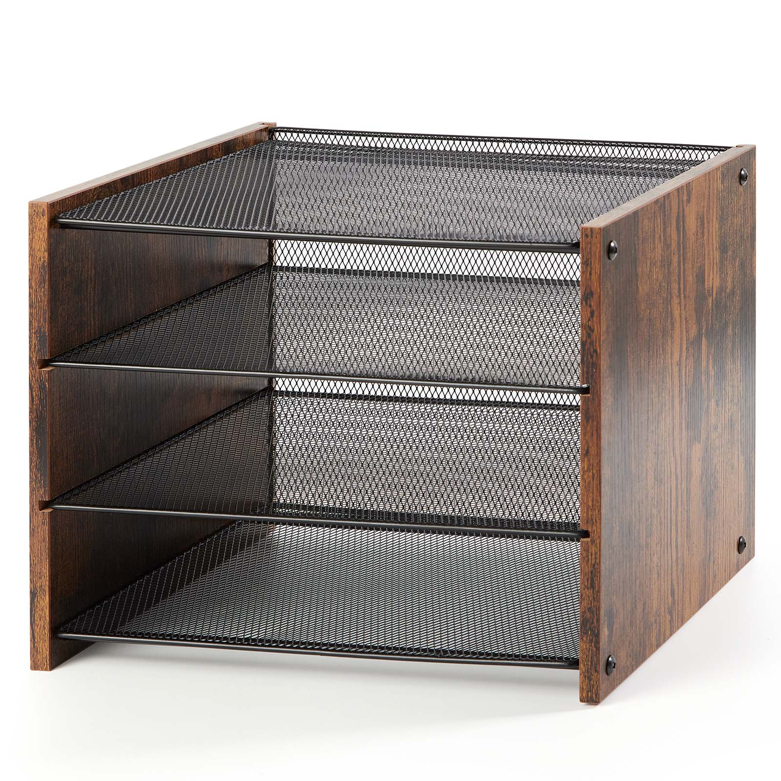 Chenshia Metal Mesh Desk Organiser Document Office Storage & Home Storage