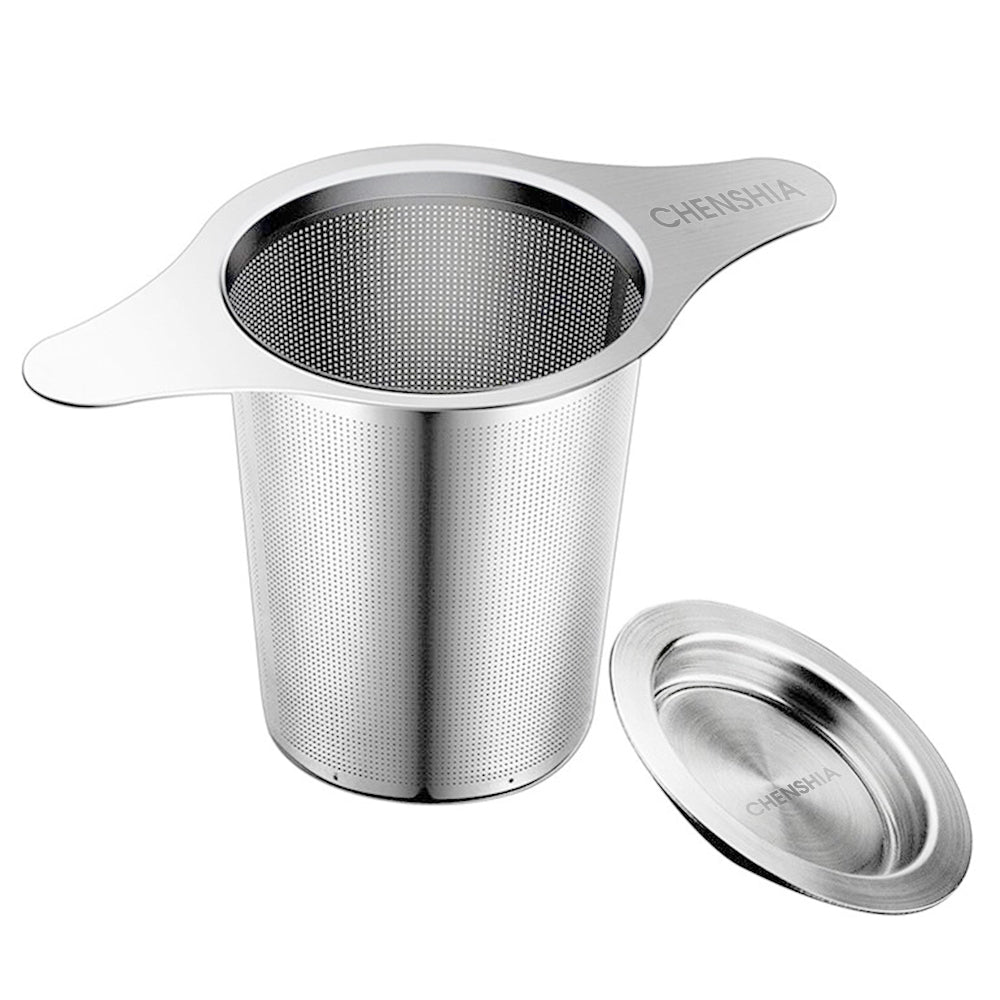 Stainless Steel Tea Infuser Mesh Strainer with Double Handles