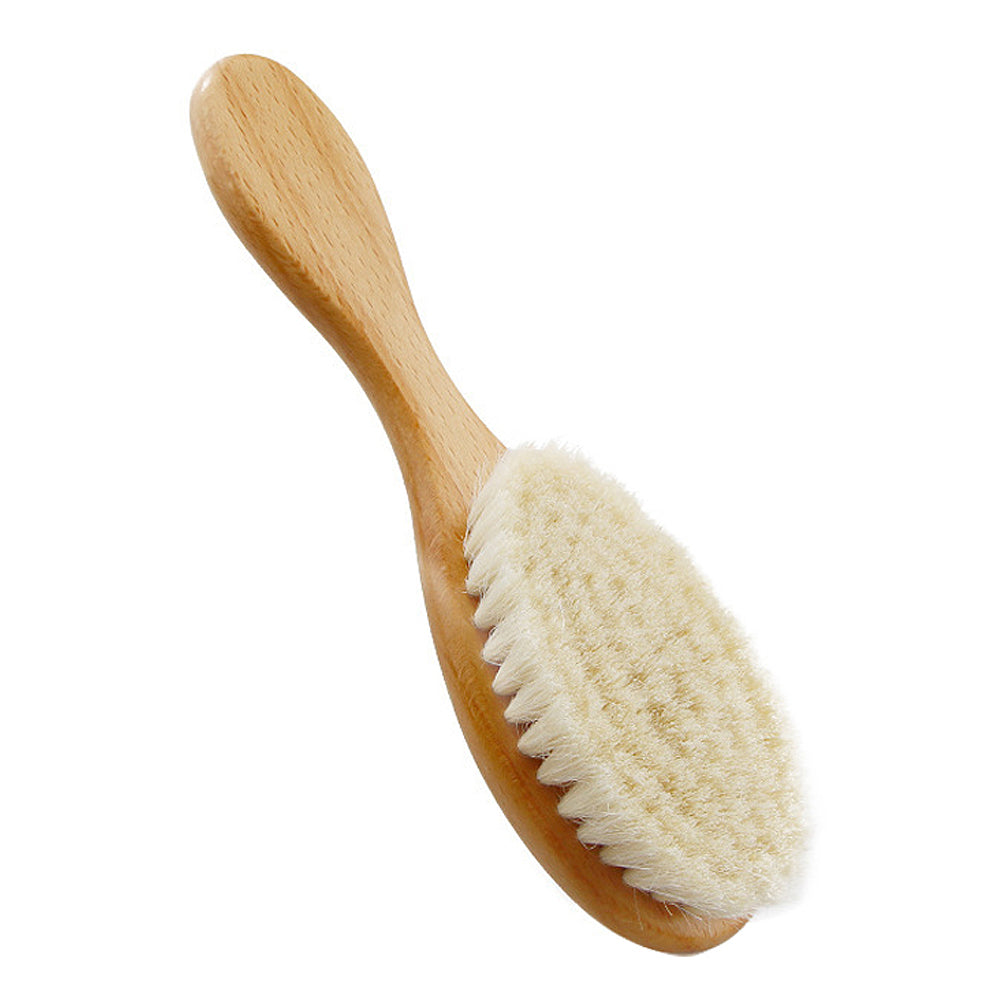 Soft Bristle Bamboo Baby Hairbrush
