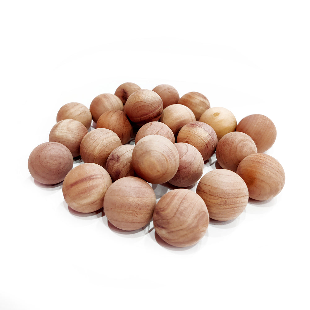 Cedar Wood Balls - 25 Pack
