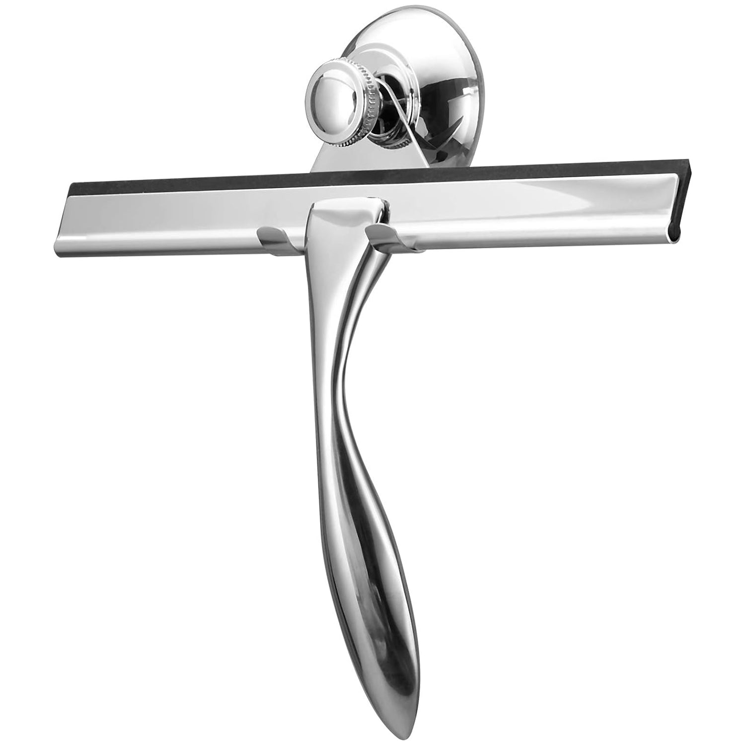 Shower Squeegee Stainless Steel Glass Cleaner Wiper