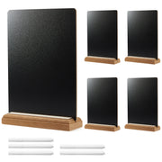 Chenshia 5pc Mini Chalkboard Signs - Food Menu Stands
