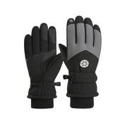 Waterproof Cycling Gloves Winter Thermal Touchscreen Running Mitts