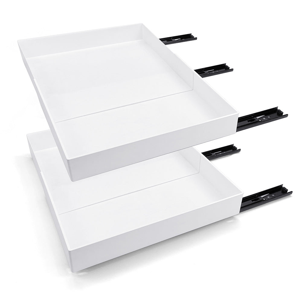 Expandable Pull & Roll-Out Cabinet Shelve Organizers for Kitchen - 1 Pack