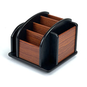 Chenshia Remote Control Organiser,Wooden Desk Organizer