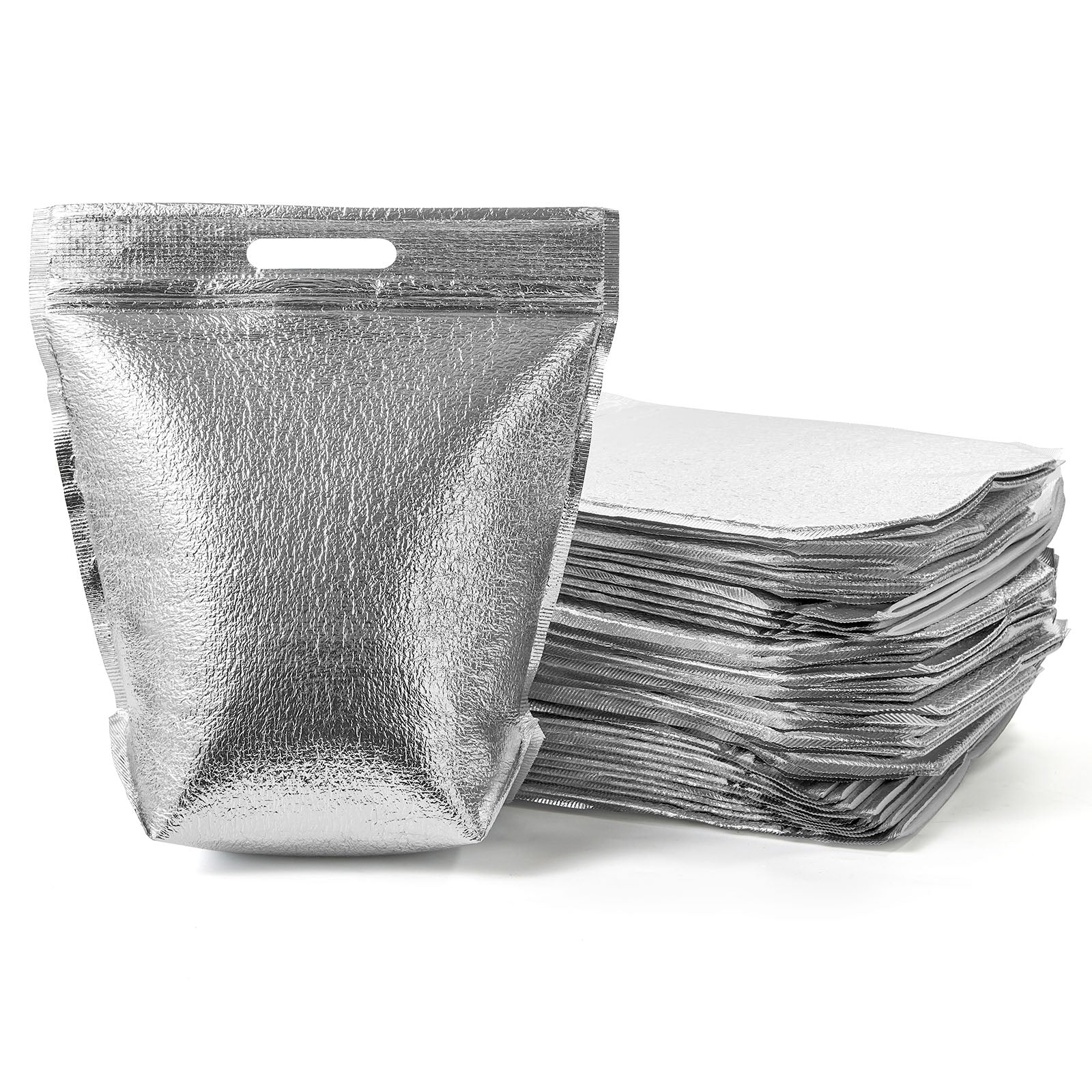 Insulated Aluminium Foil Storage Bags - 30 Pack