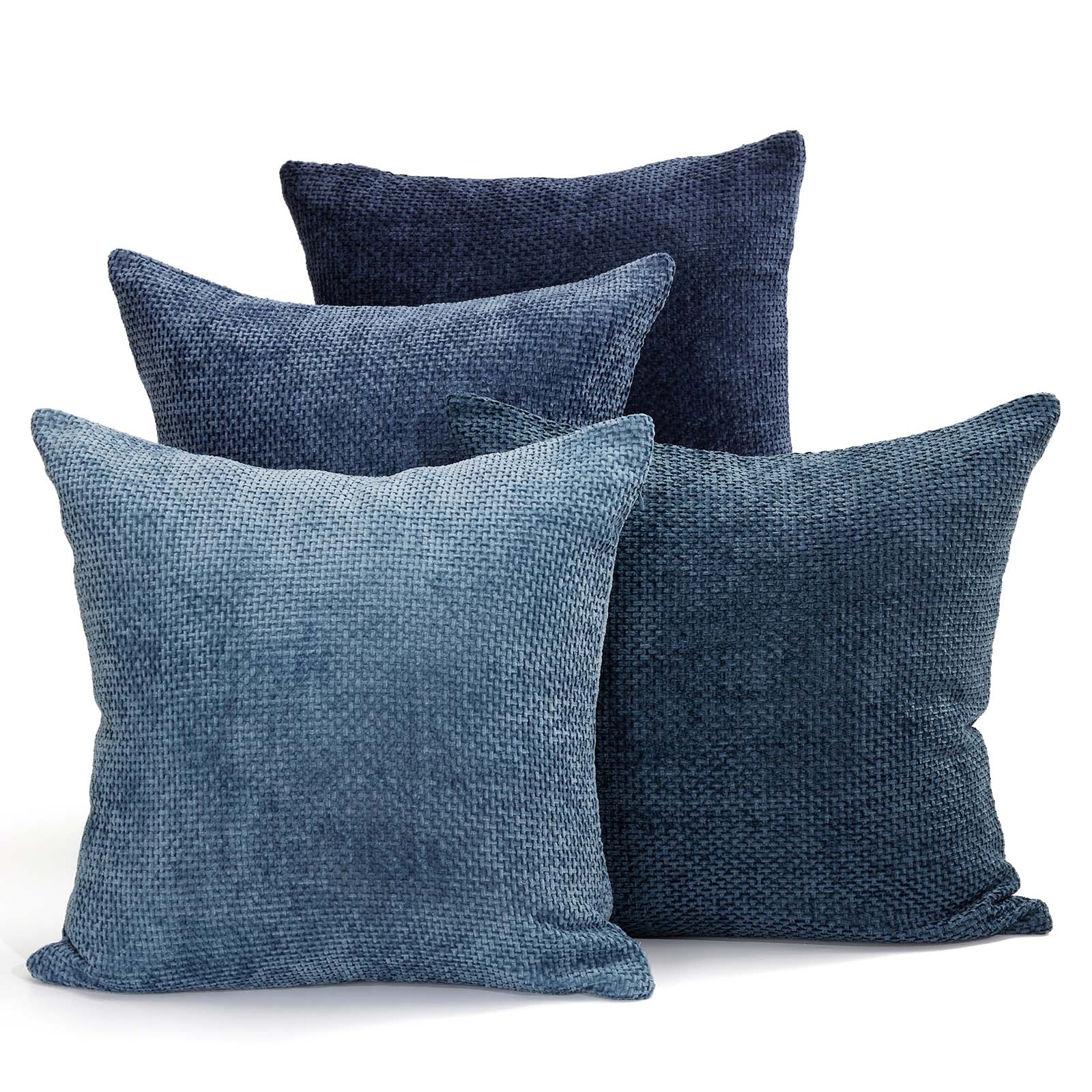 4-Pack Thick Chenille Sofa Cushion Covers Luxury Decorative Pillow Cases